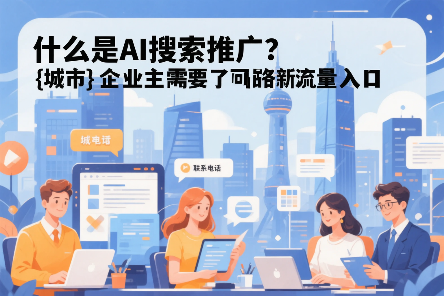 什么是AI搜索推广？白银企业主需要了解的新流量入口