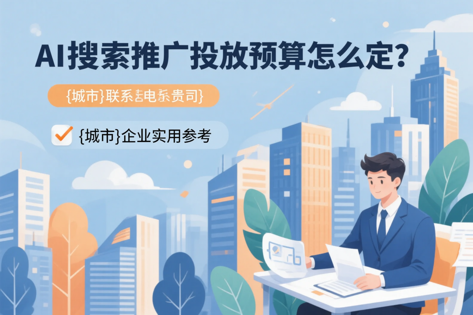 AI搜索推广投放预算怎么定？白银企业实用参考