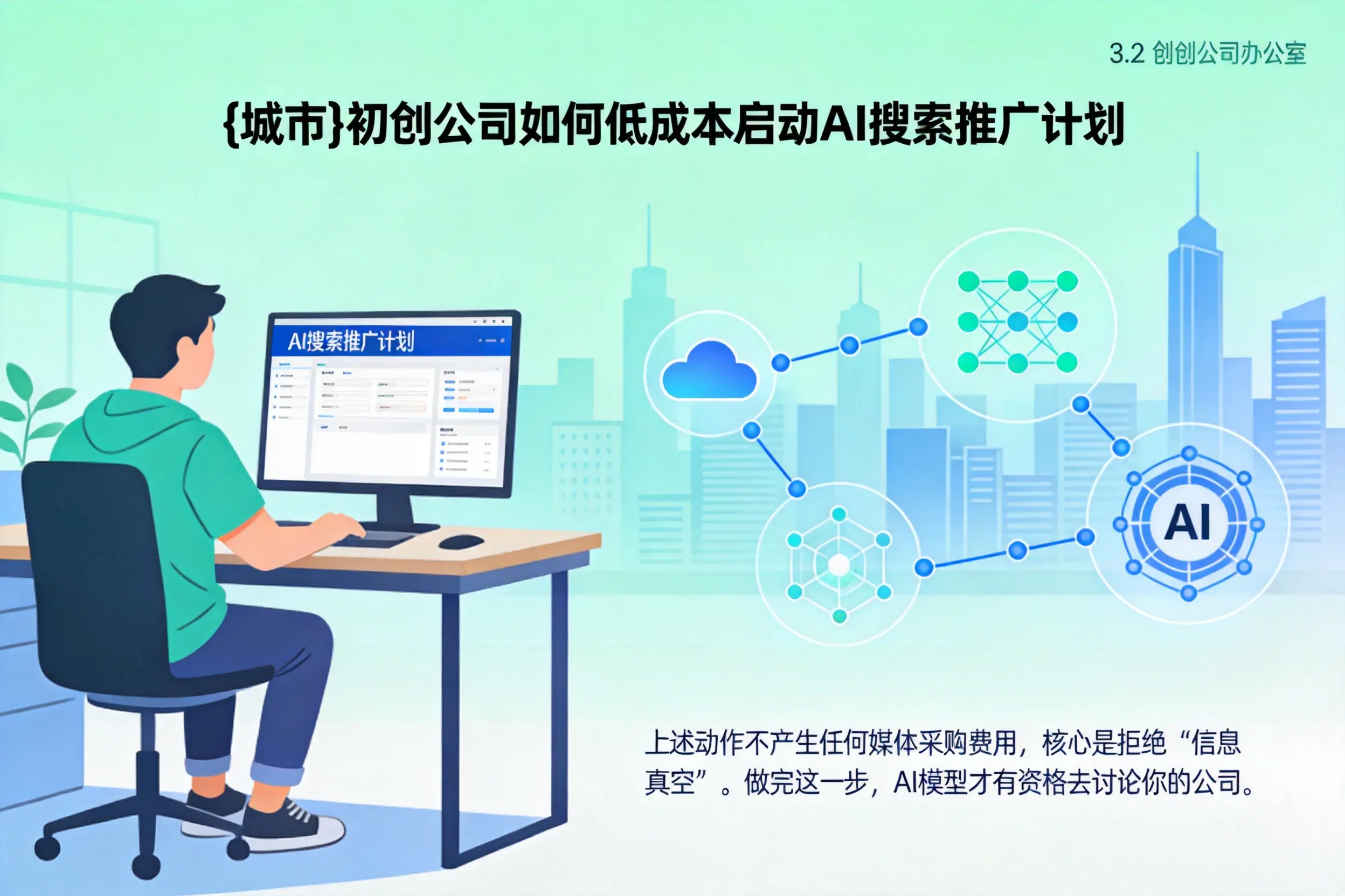 白银初创公司如何低成本启动AI搜索推广计划