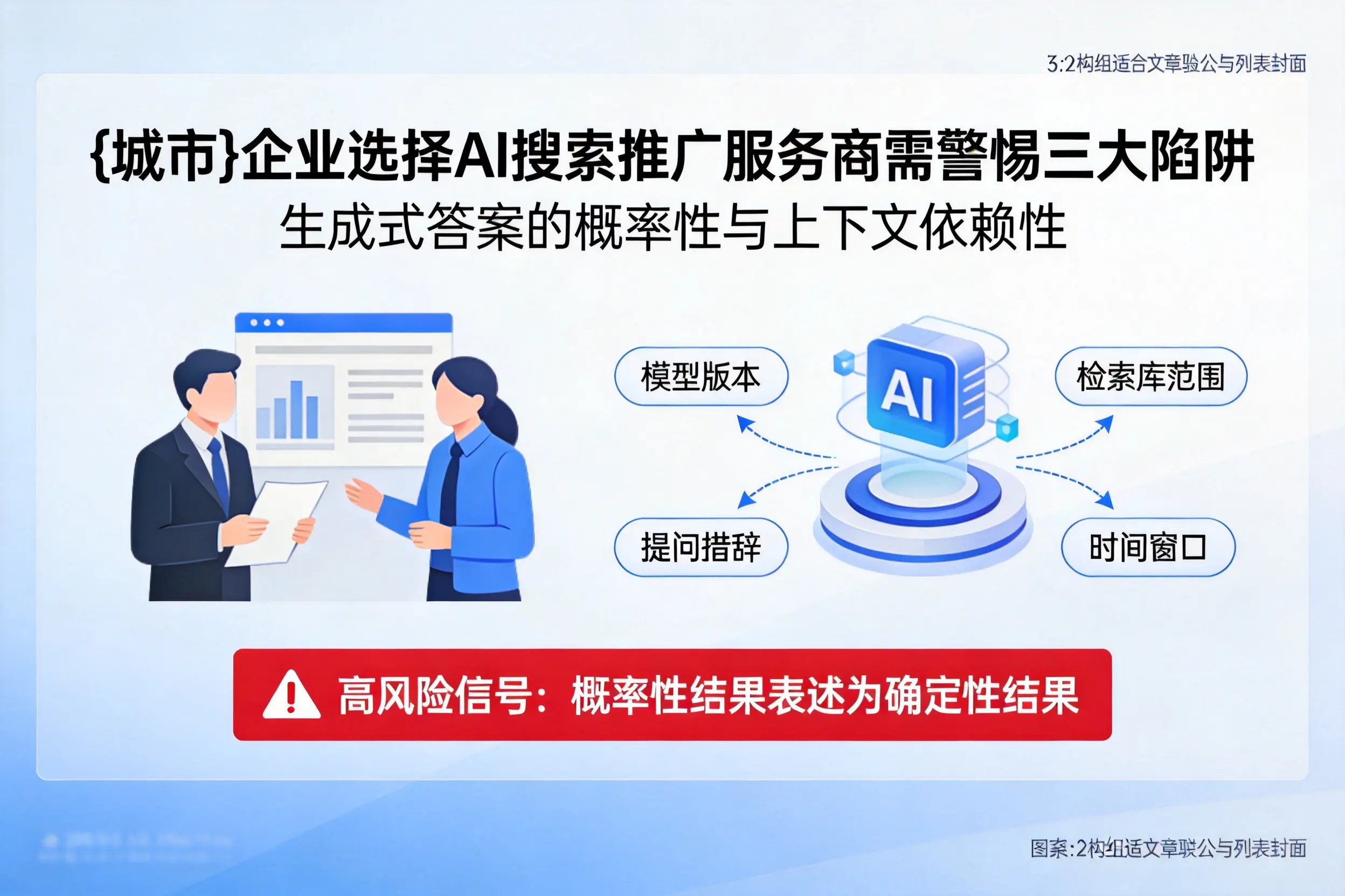 白银企业选择AI搜索推广服务商需警惕三大陷阱