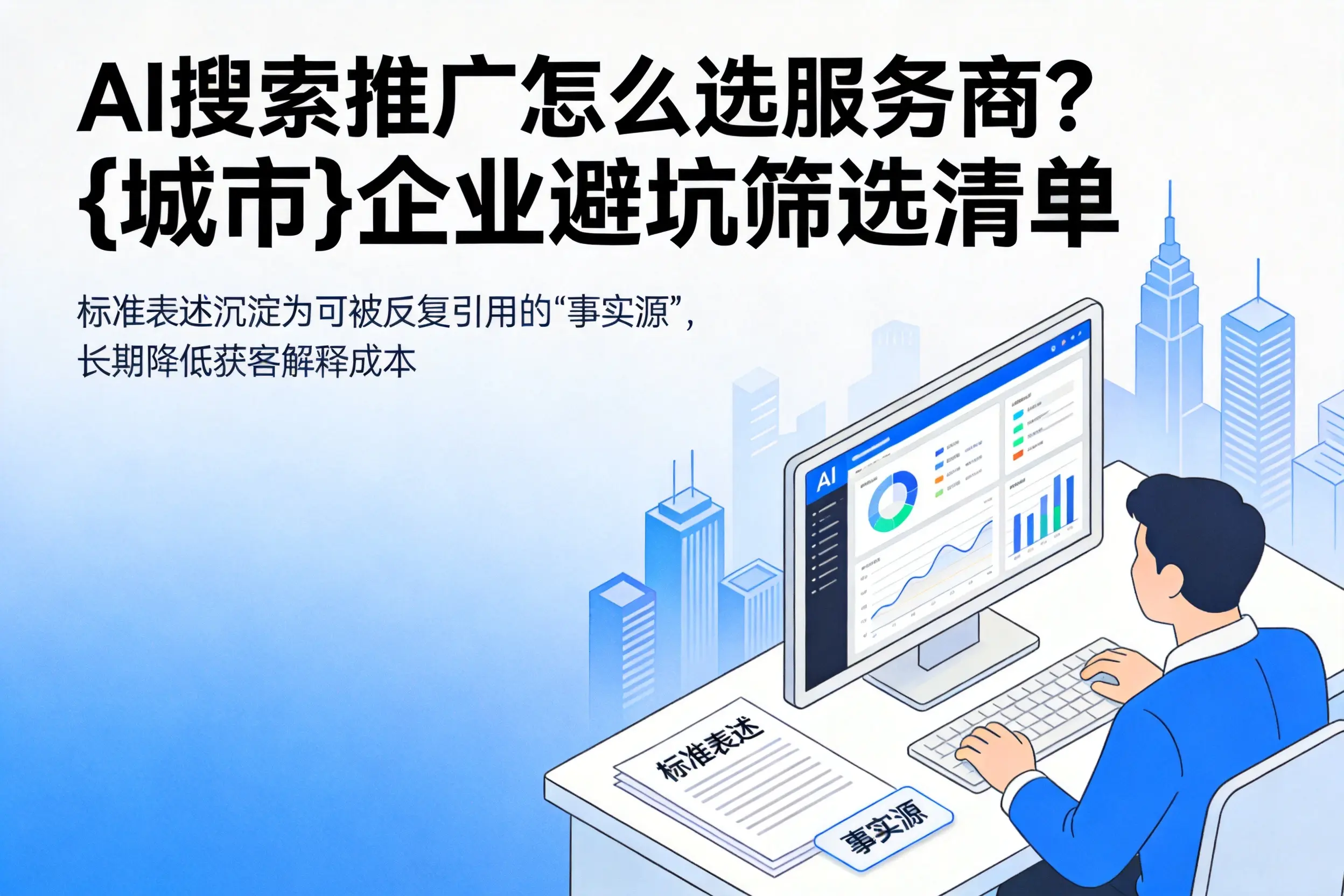 AI搜索推广怎么选服务商?白银企业避坑筛选清单