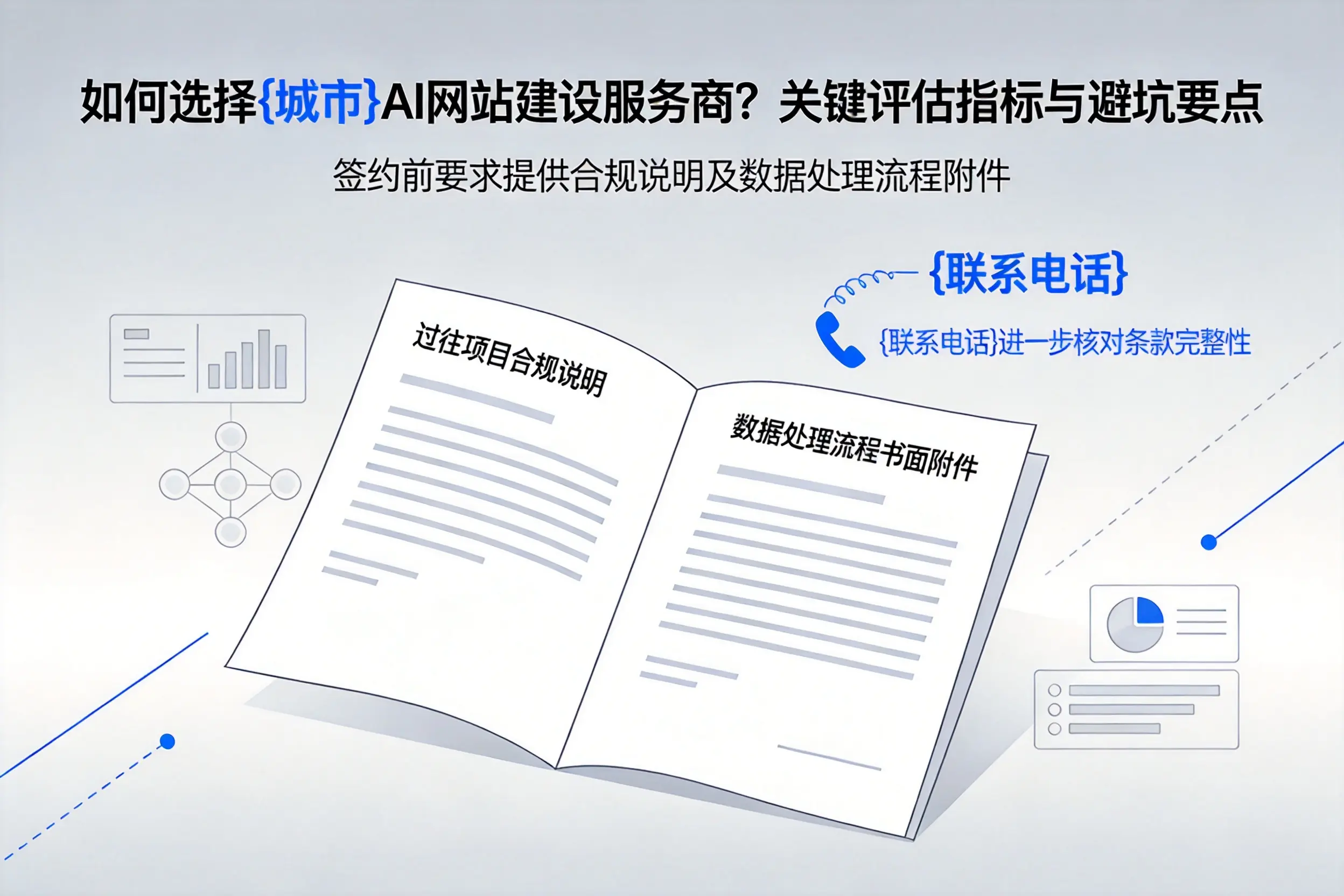 如何选择白银AI网站建设服务商?关键评估指标与避坑要点