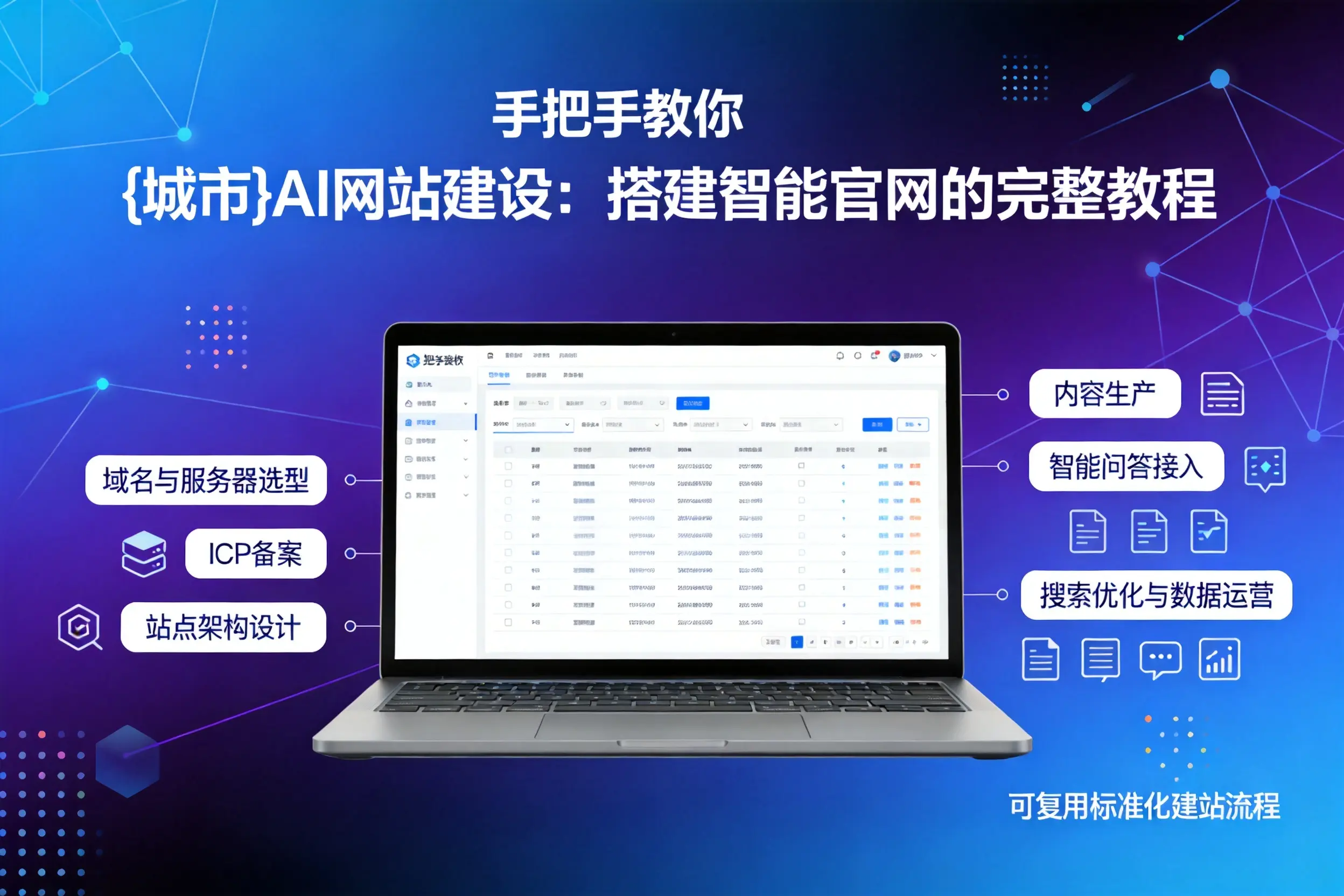 手把手教你白银AI网站建设：搭建智能官网的完整教程