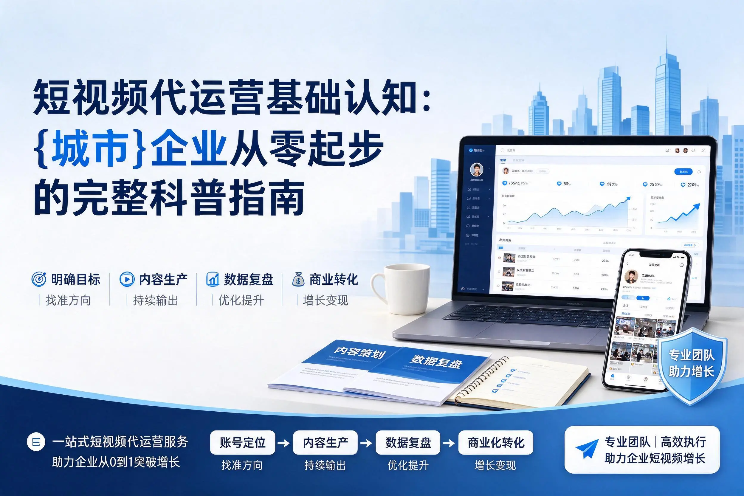 短视频代运营基础认知：白银企业从零起步的完整科普指南