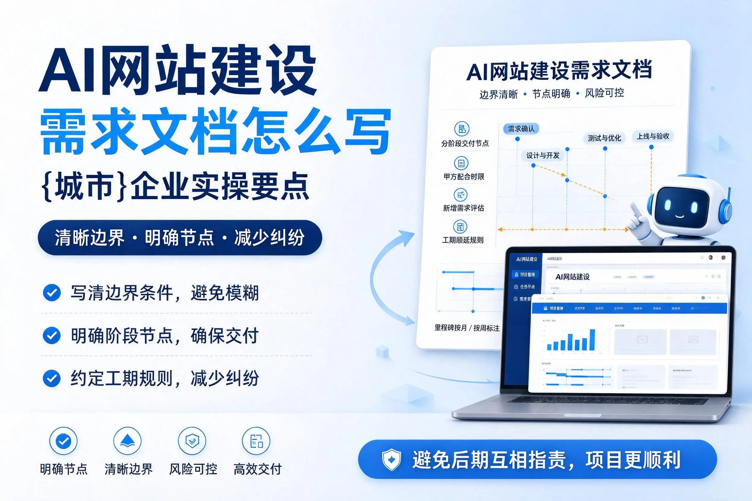 AI网站建设需求文档怎么写，白银企业实操要点