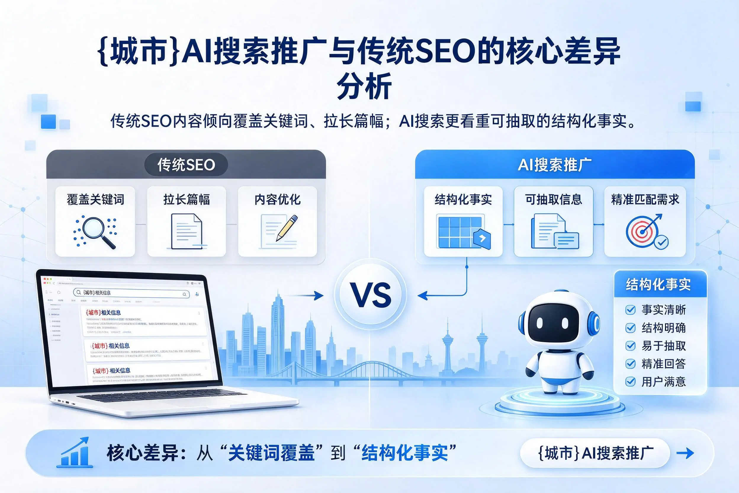 白银AI搜索推广与传统SEO的核心差异分析